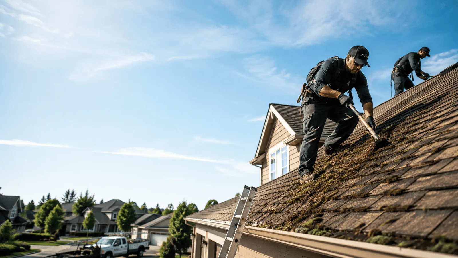 Roof Moss Removal in Poteet, TX near me